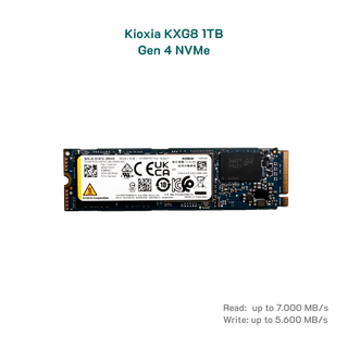 Ổ cứng 1Tb Kioxia XG8 NVMe PCIe 4.0 x4