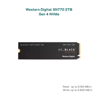 Ổ cứng 2Tb Western Digital SN770 NVMe PCIe 4.0 x4