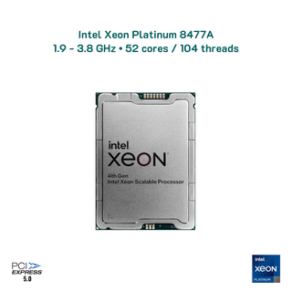 CPU Intel Xeon Platinum 8477A