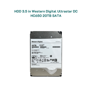 Ổ cứng HDD 3.5in WD Ultrastar DC HC580 20TB