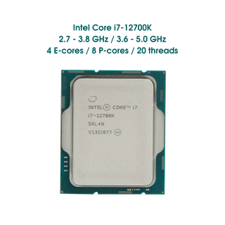 CPU Intel Core i7-12700K