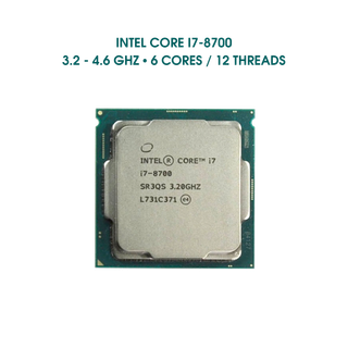 CPU Intel Core i7-8700