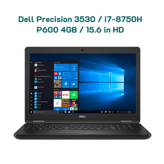 Laptop Dell Precision 3530 i7-8750H / P600 4GB / 15.6 in HD